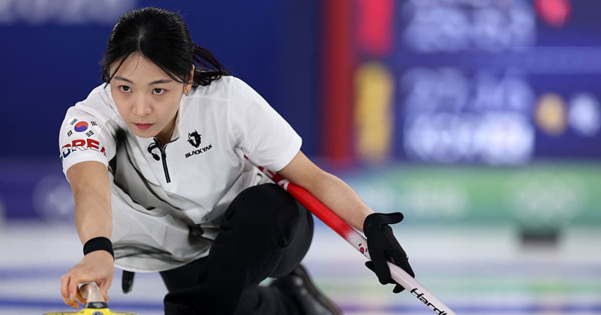올림픽 컬링 여자 한국 vs 스웨덴 경기 관련 이미지