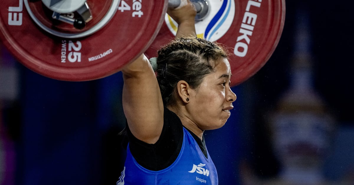 IWF World Cup 2024 weightlifting Bindyarani Devi wins bronze medal