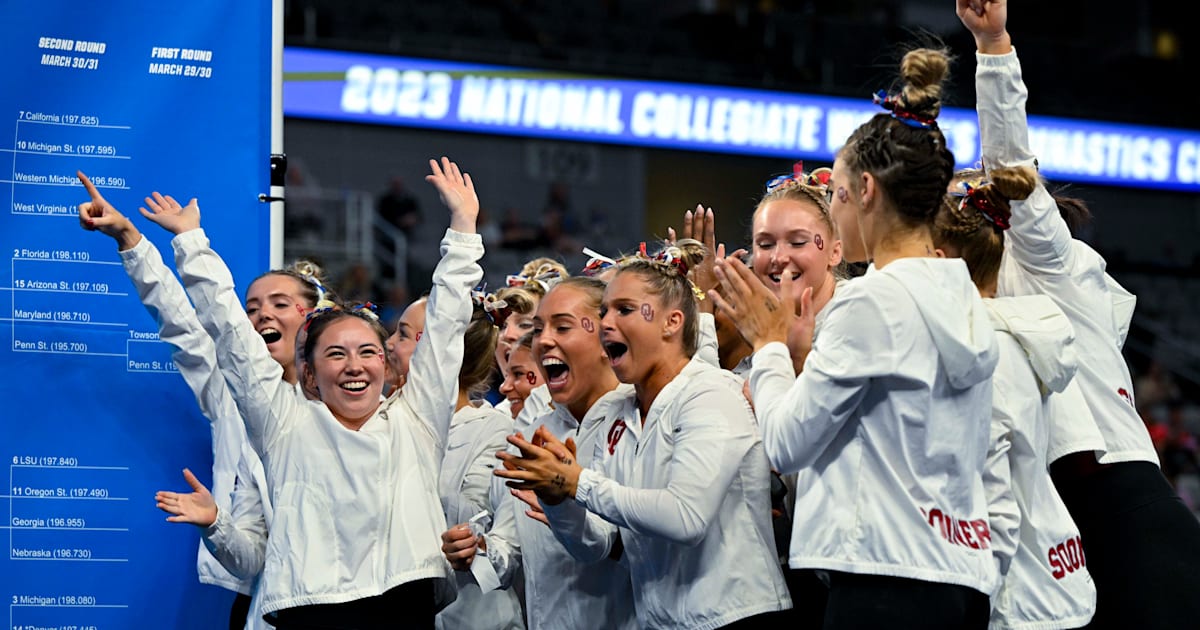 Artistic Gymnastics: Oklahoma cruises to sixth NCAA women's team title