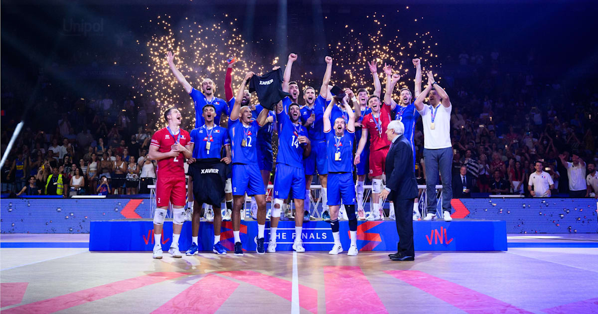 Ligue des nations de volleyball (VNL) 2025 Les équipes de France d