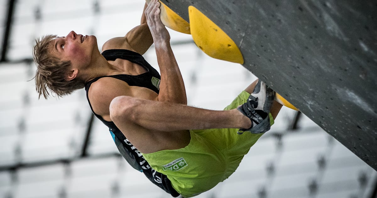 Sport climbing star Alex Megos on supporting Ukrainian athletes, sport  climbing 