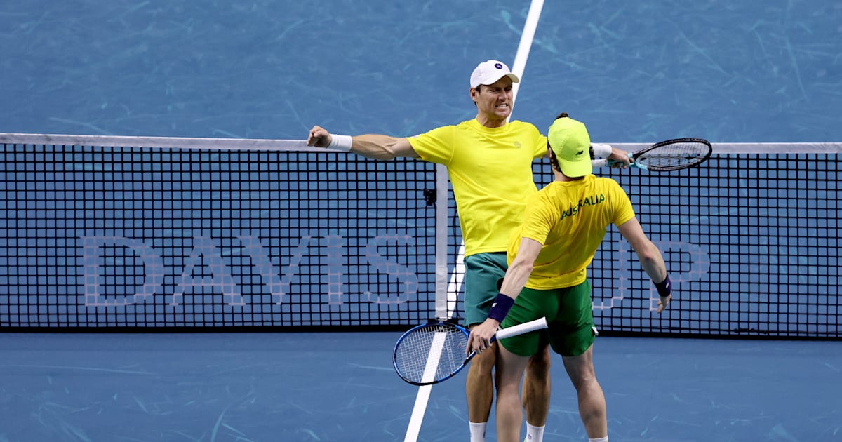 Tennis, 2024 Davis Cup Final 8: Australia stick to their guns to storm past USA into final four