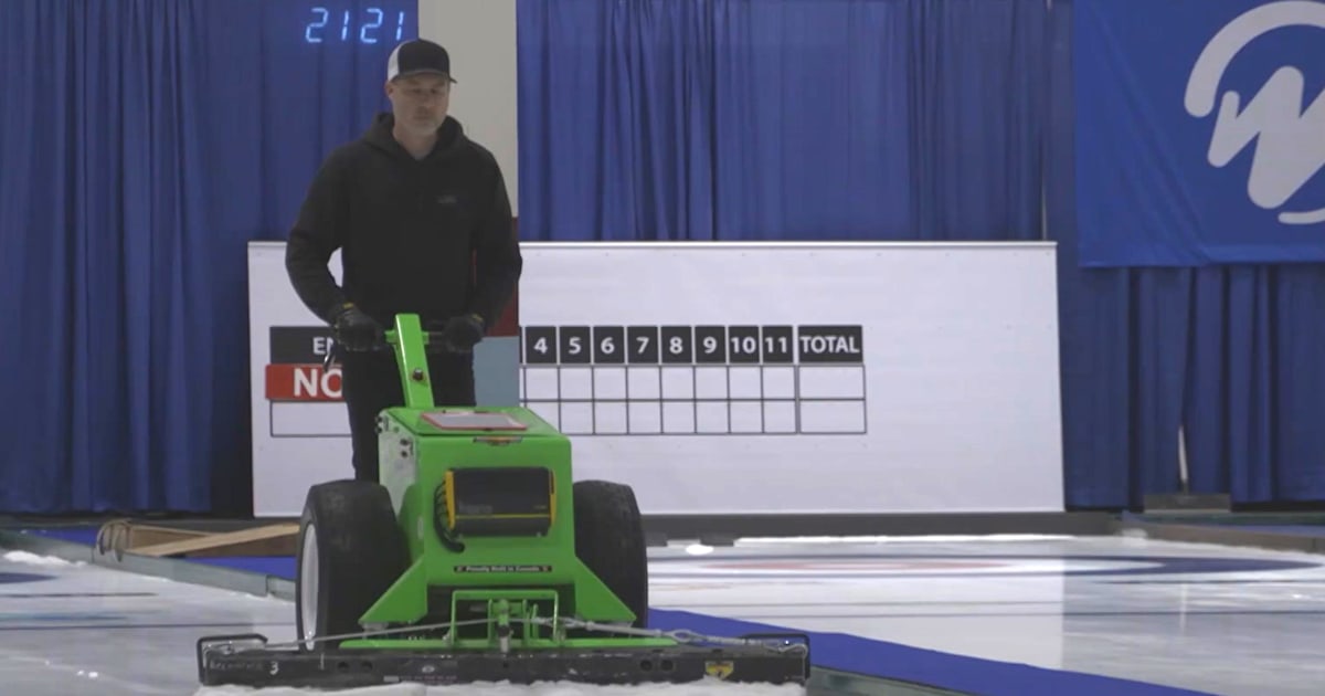 How curling ice is made, maintained and perfected