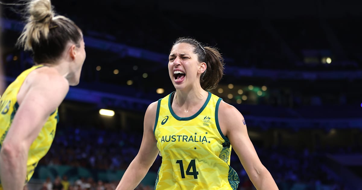 Paris 2024 basketball: Australia women post first Olympic win in getting best of Canada