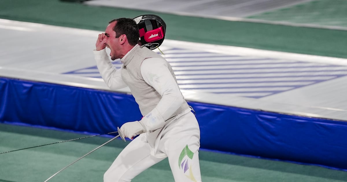 Guilherme Toldo conquista bronze no Pan de Esgrima 2024
