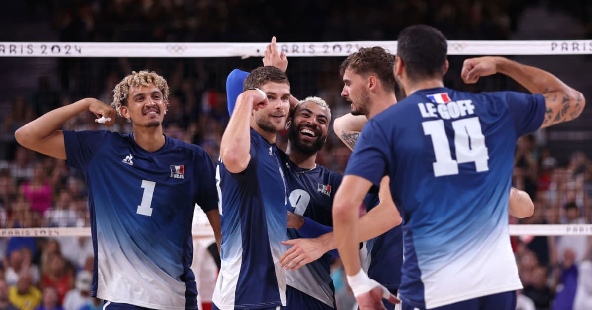 Paris 2024 men's volleyball All results as France defend Olympic title