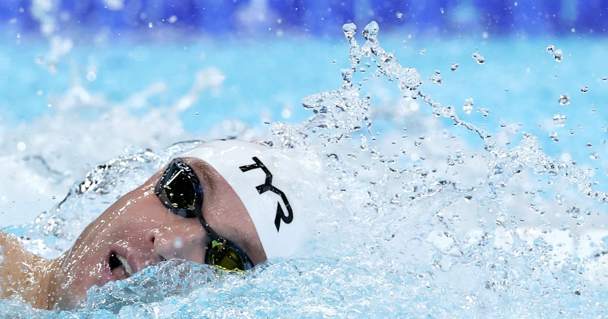 Natation Bobby Finke bat le record du monde du 1 500 mètres, Aubry et
