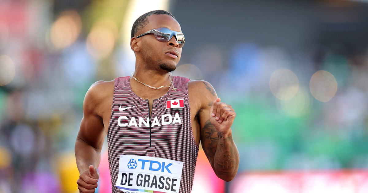 Andre De Grasse fails to reach final at 2023 Canadian Track and Field