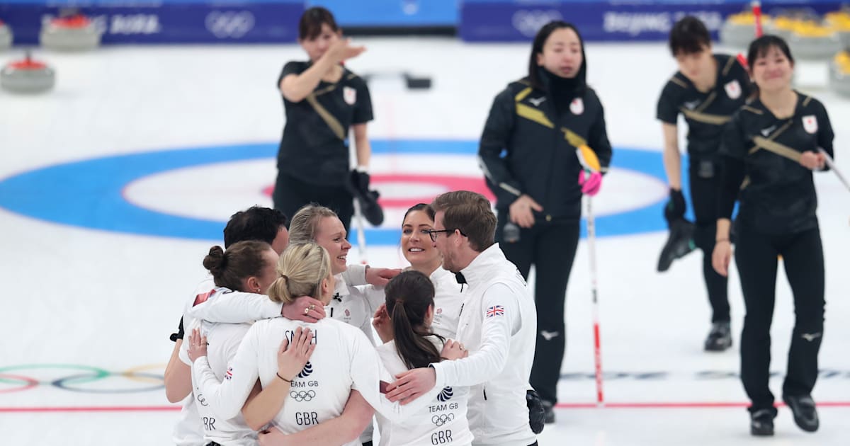 Great Britain's Team Muirhead show "strength and determination" to win