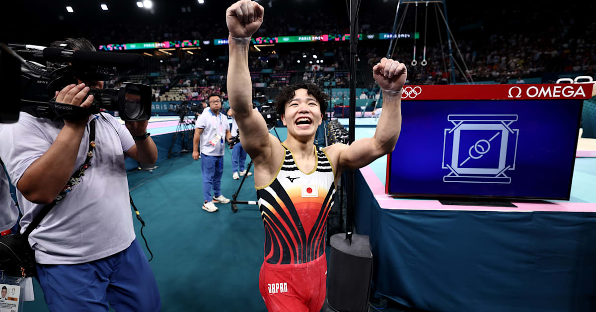 体操競技・個人総合の新オリンピック王者、岡慎之助が語る感謝の