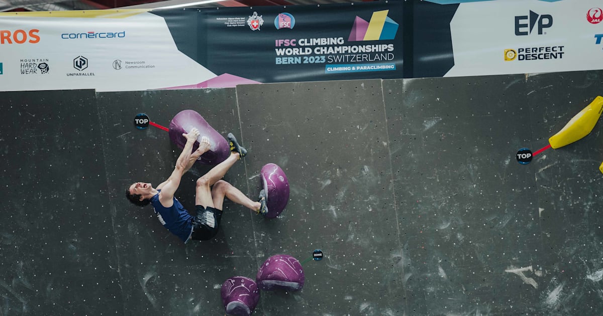 2023 IFSC Sport Climbing World Championships in Bern All final results