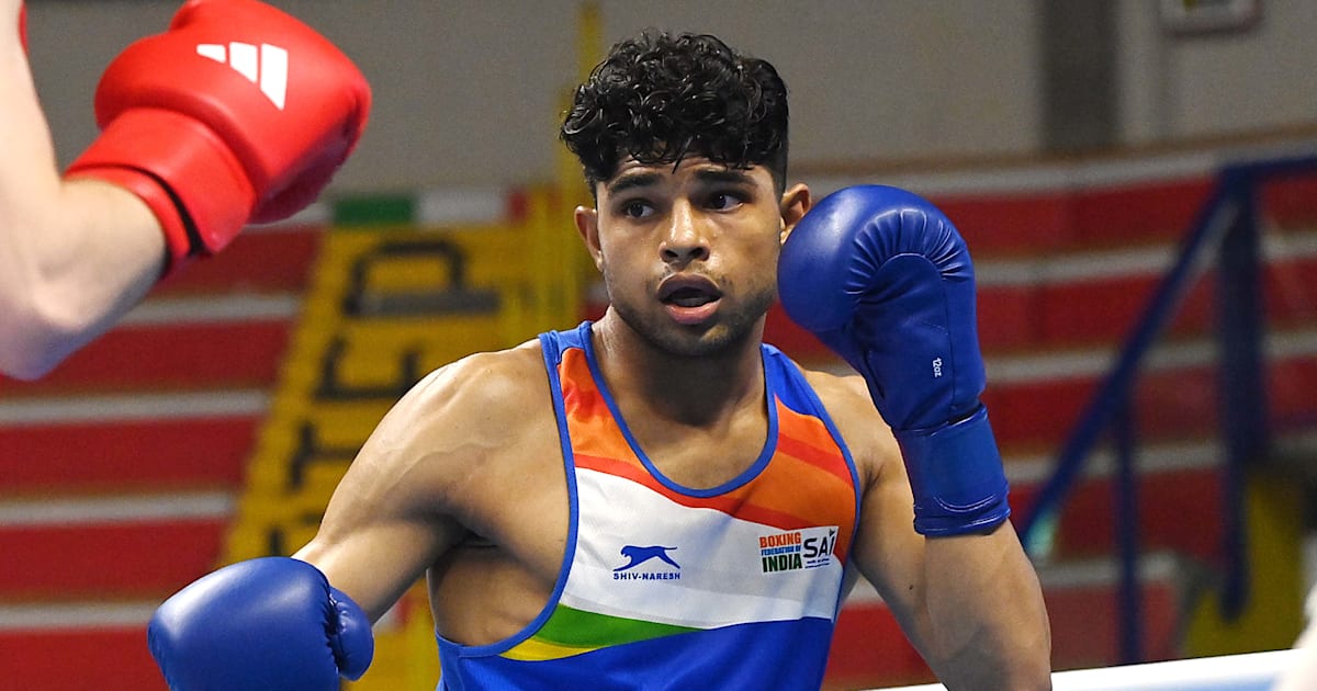 Nishant Dev of India falls short of qualifying for Paris 2024 Olympics boxing slot