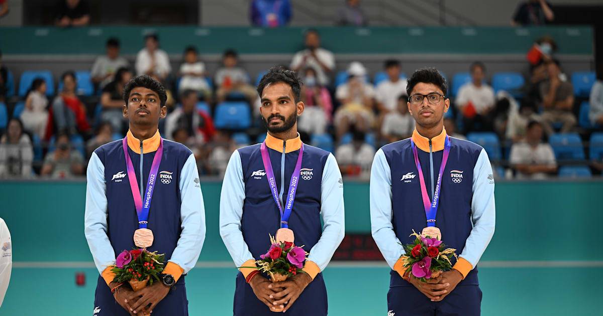 Asian Games 2023 roller skating India win bronze medals in speed