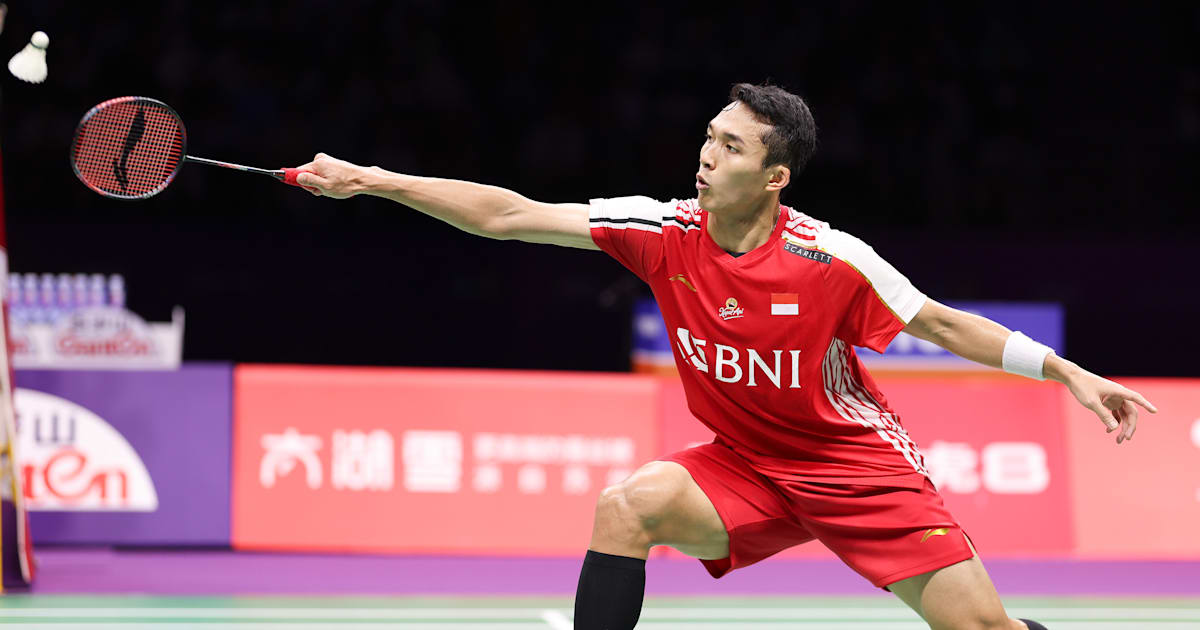 Badminton BWF Denmark Open 2023 Jonatan Christie, Viktor Axelsen