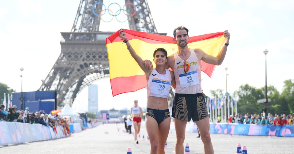 María Pérez e Álvaro Martín, campeões olímpicos na maratona de revezamento misto
 #ÚltimasNotícias