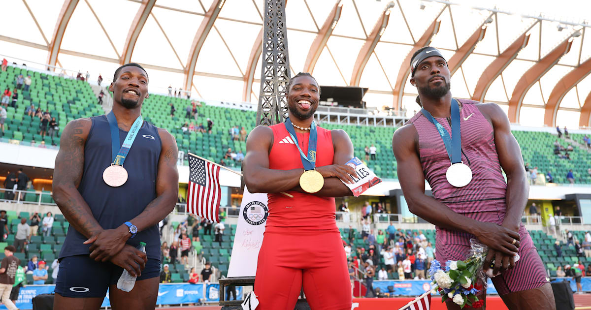 US Olympic Track and Field Trials: Noah Lyles and Kendall Ellis Secure Second Olympic Berths in 100m and 400m Finals