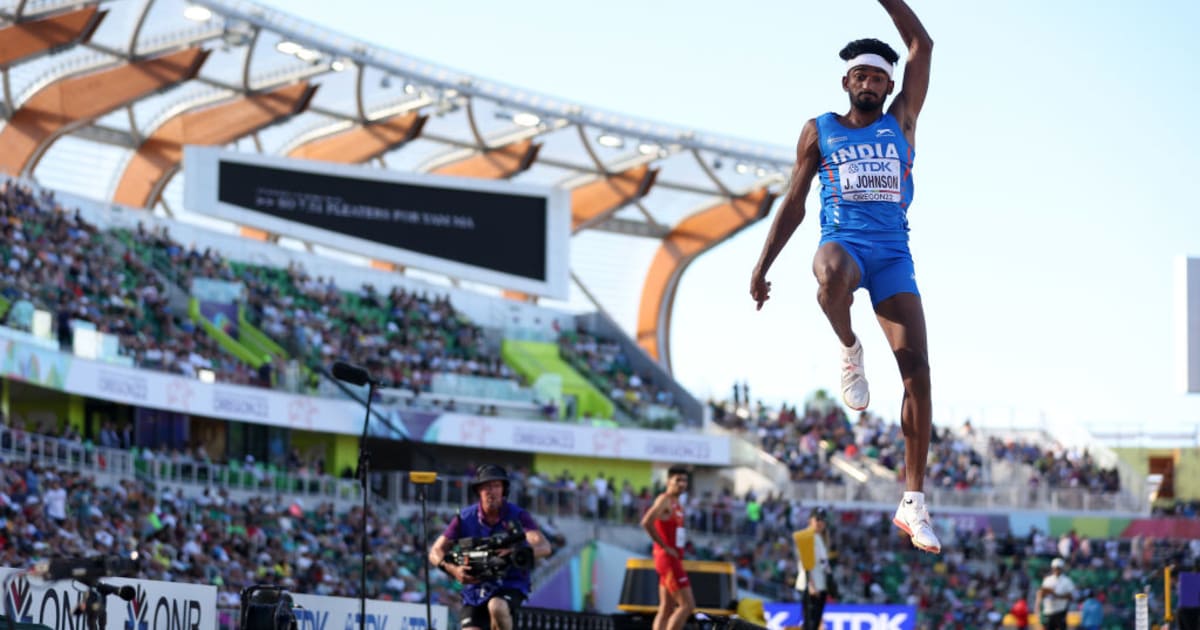 National Games 2022: Jeswin Aldrin qualifies for World Athletics ...