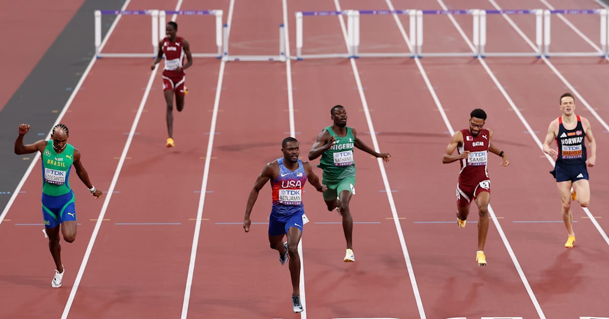 'Like Ronaldo, Messi and Neymar': Dos Santos, Warholm and Benjamin set for men's 400m hurdles showdown 2026 World Athletics Ultimate Championships
