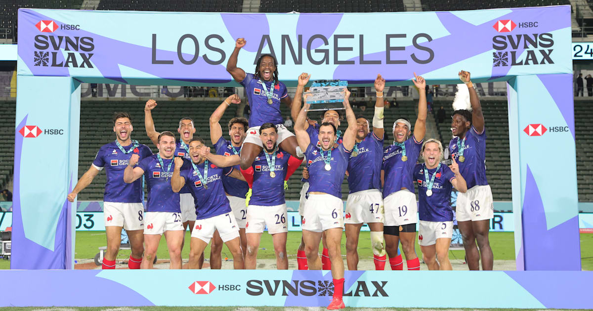 World Rugby Sevens 2023/24 | Los Angeles : Victoire de l'équipe de ...
