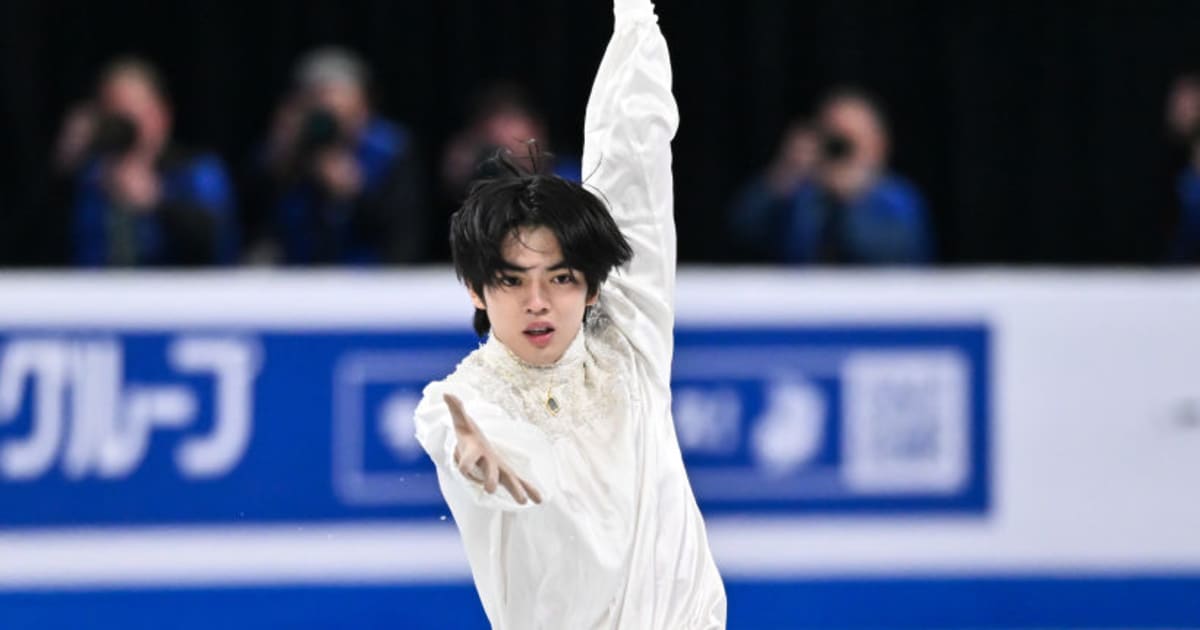 ISU 4대륙선수권에서 연기하는 차준환