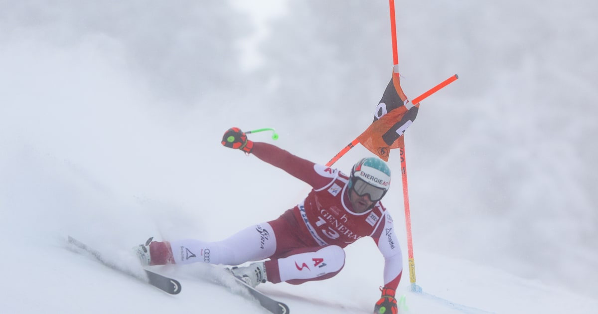 Alpine skiing Vincent Kriechmayr clinches home downhill win on the