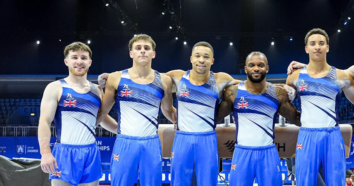 European Gymnastics Championships 2026: GB win men's team gold in a contest that went down to the wire in Zagreb