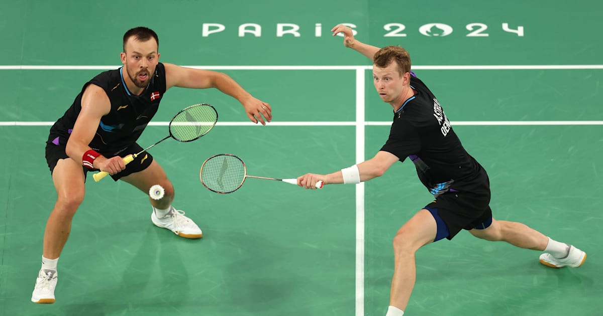 Astrup/Rasmussen (DEN) v Kang/Seo (KOR) - Men's Doubles Quarterfinal ...