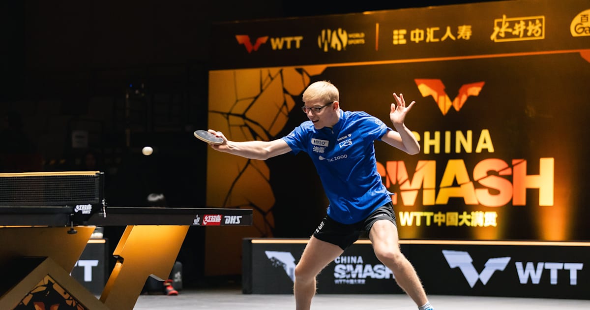 Table Tennis – WTT China Smash 2024: Flix Lebrun defeated by Xiang Peng in the round of 16