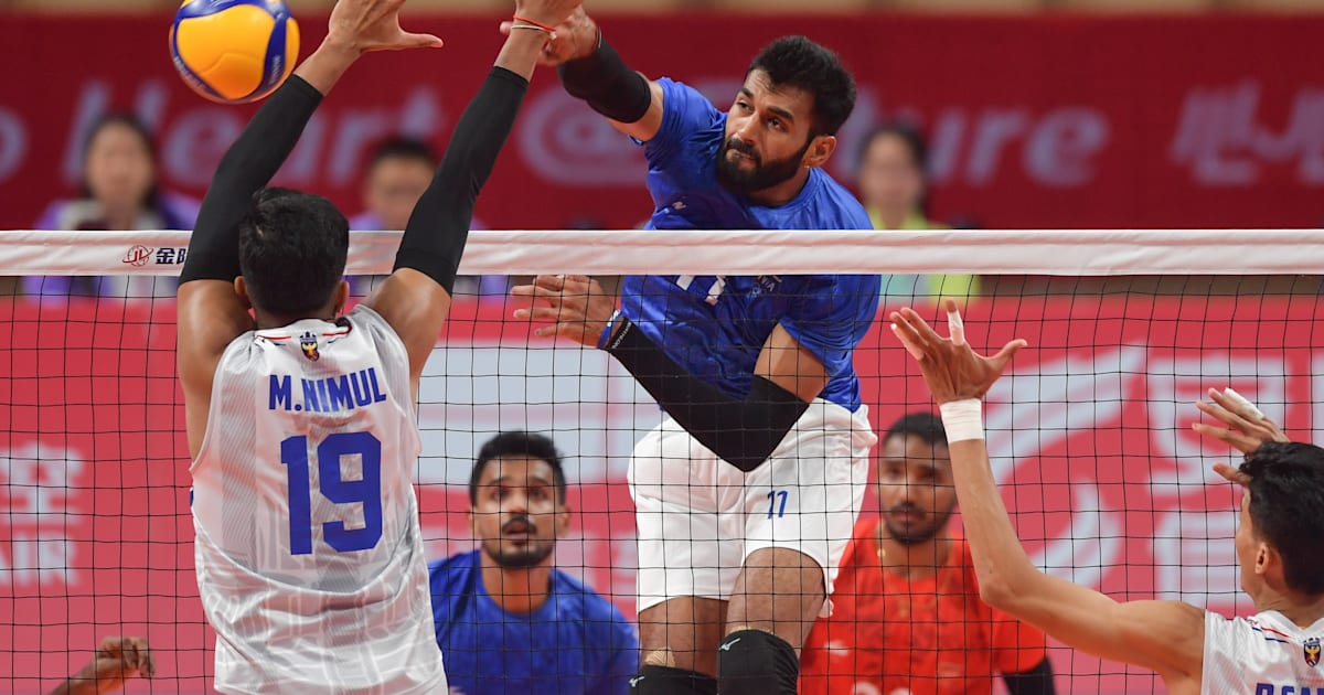 Asian Games 2023 volleyball: Indian team results, scores and