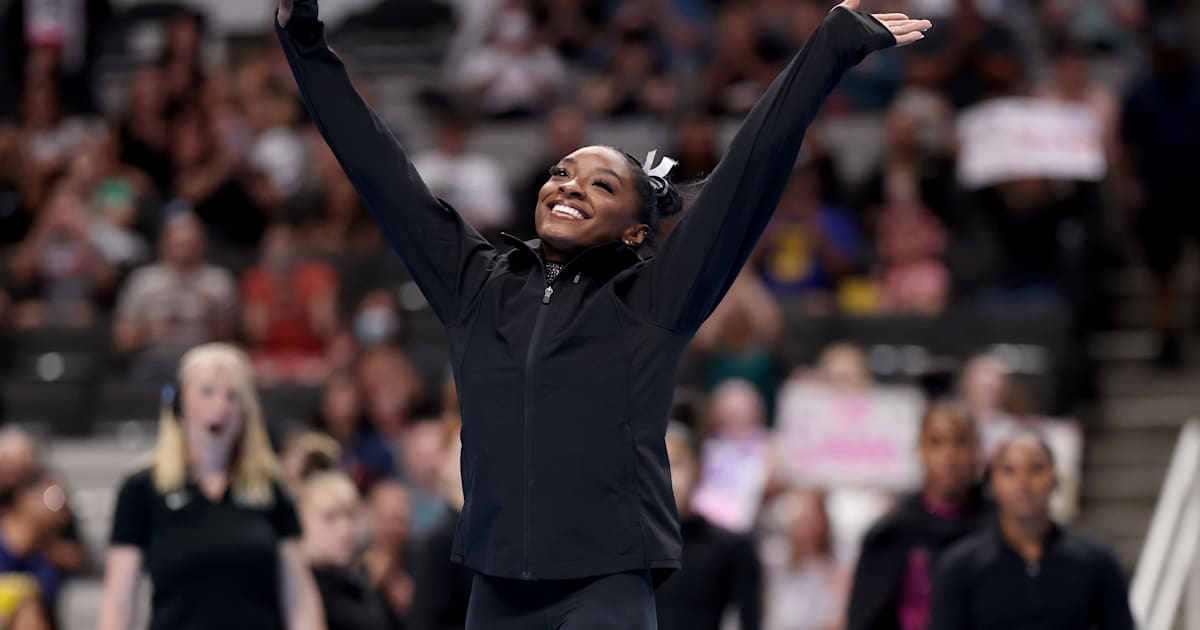 Artistic Gymnastics Simone Biles reveals Paris 2024 dreams