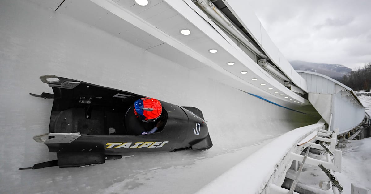 Sin-Rong Lin trades luge for bobsleigh in history-making bid for Milano ...