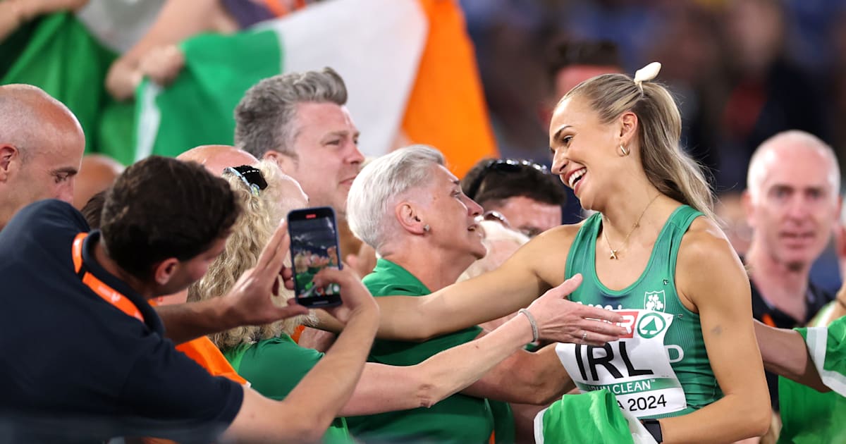 Travelling Irish fans delight in team’s European Athletics endeavours in Rome