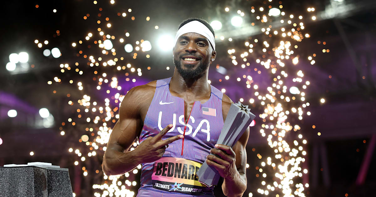 World Athletics Ultimate Championship 2026: Kenny Bednarek completes sprint double in 200m with world-leading 19.52 seconds