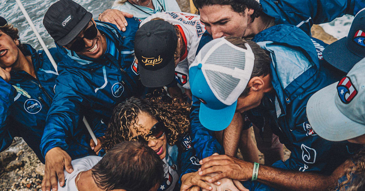 The ISA World Surfing Games in Arecibo Battle for Olympic Spots and