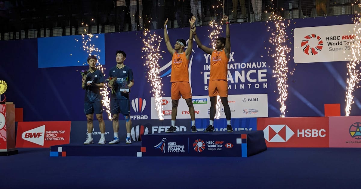 French Open 2024 badminton Chirag Shetty and Satwiksairaj Rankireddy