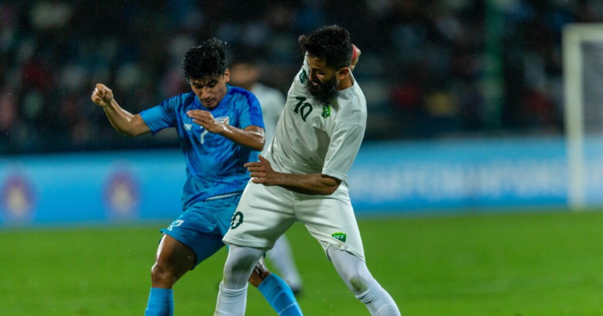 India vs Pakistan football headtohead What the numbers say