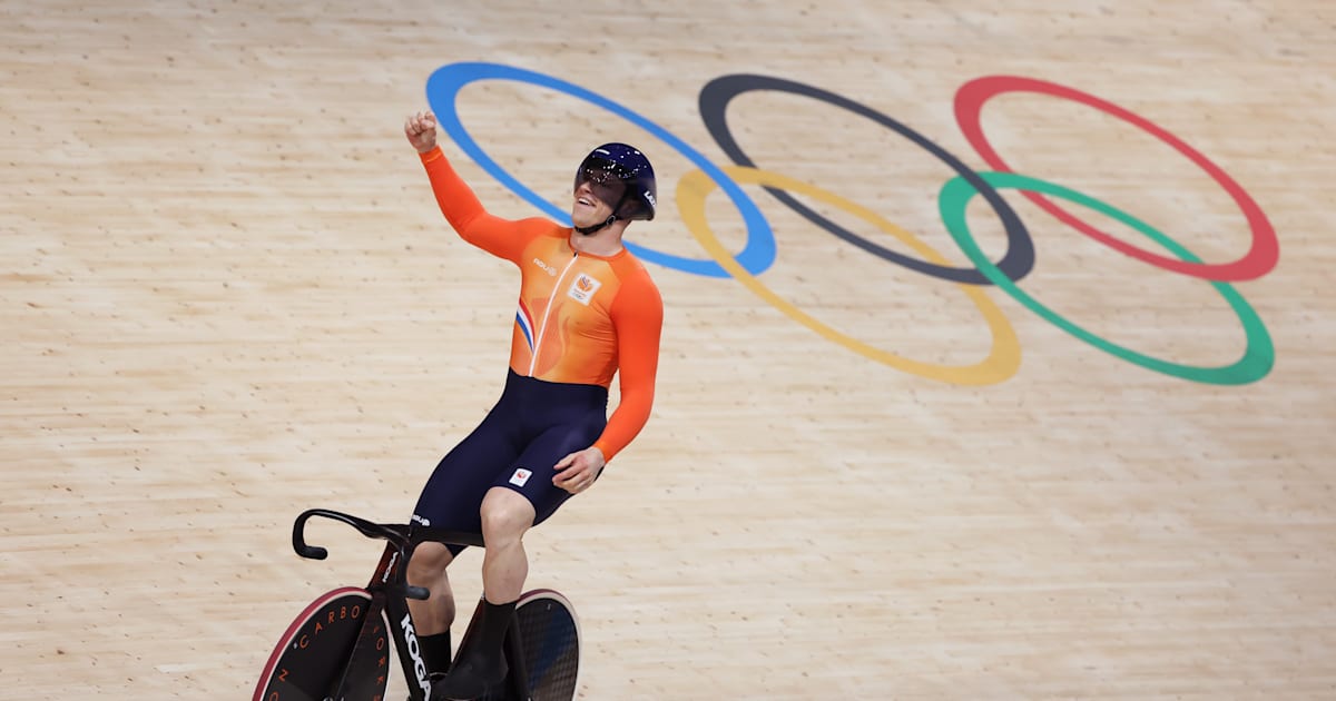 Paris 2024 track cycling: All results, as the Netherlands set world record to win gold in men’s team sprint