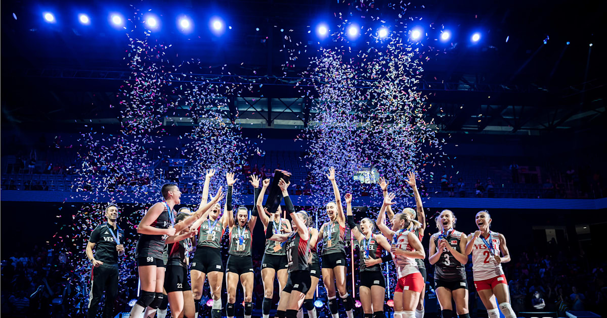 Türkiye rise to first place on FIVB Women’s Volleyball World Ranking after VNL 2023 triumph