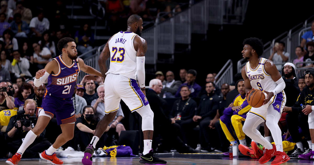 LeBron and Bronny James write NBA history as first father-son duo to ...