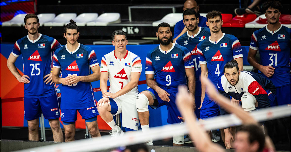 Volleyball Nations League 2024 : La France avec Benjamin Toniutti ...