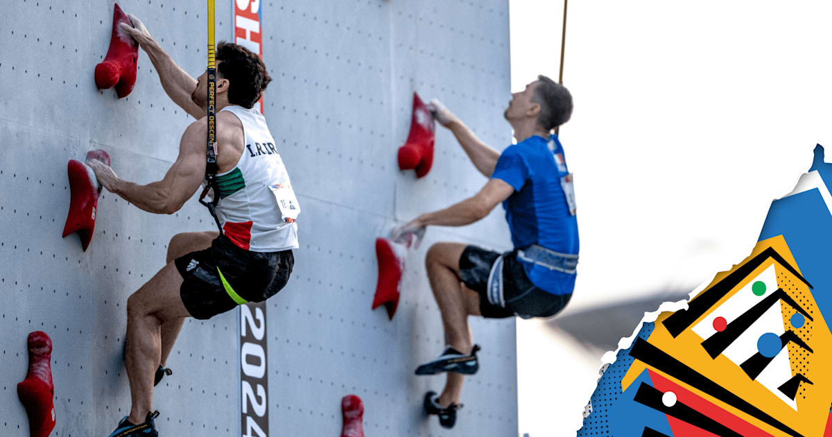 Sport Climbing Olympic Qualifier Series 2024 Speed Finals