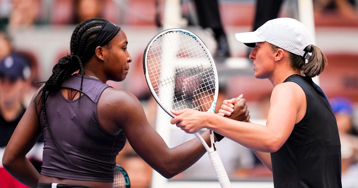 Tennis WTA Finals 2023 in Cancun Sabalenka, Swiatek & Gauff lead