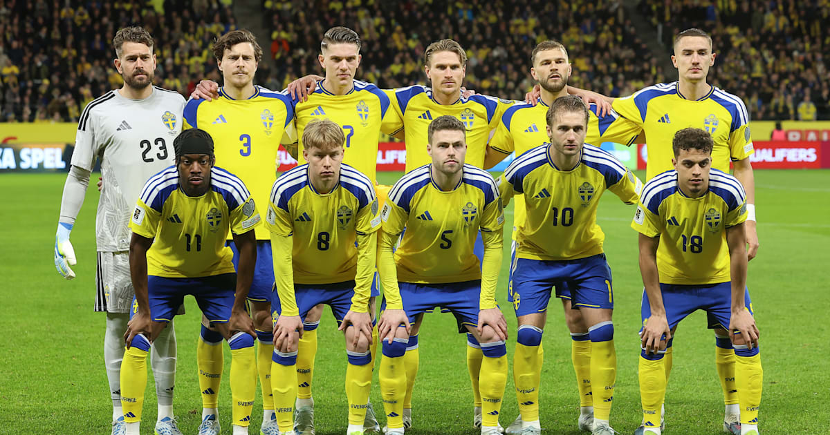 スウェーデン代表・FIFAワールドカップ2026丨日程・放送予定・メンバー