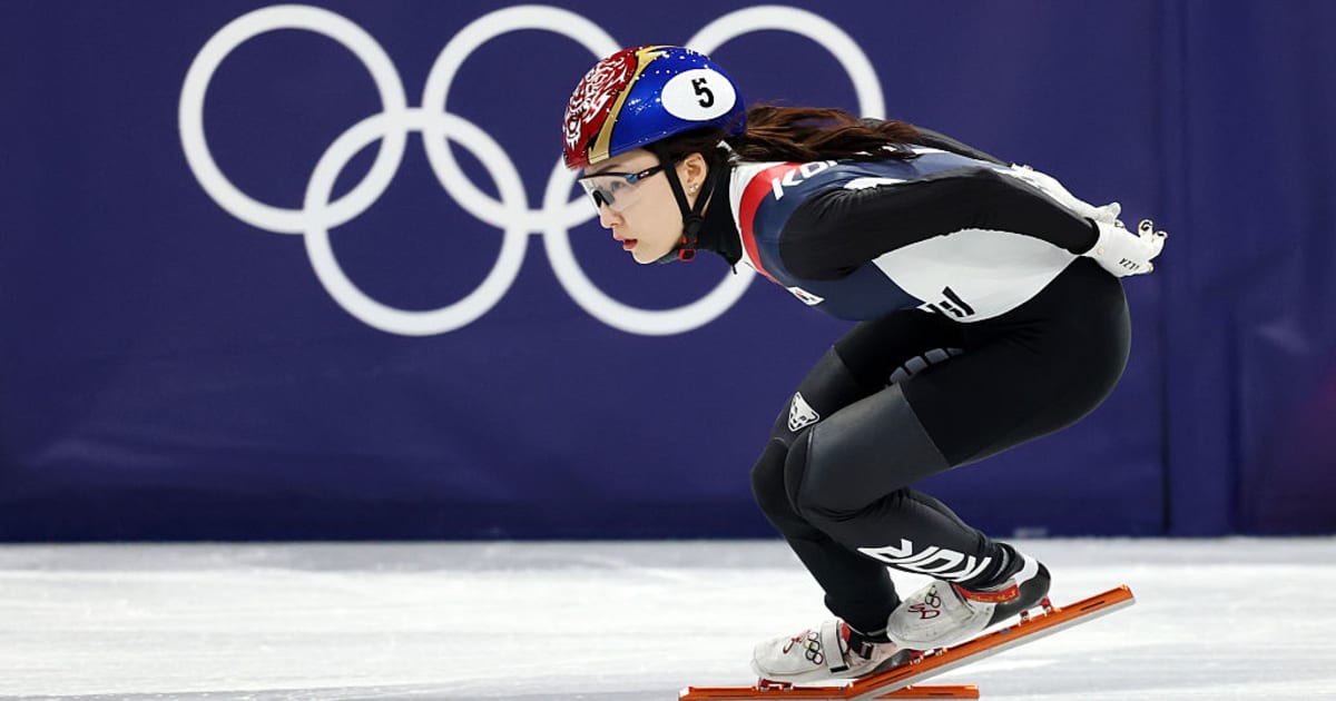 Olympics.com 한국 쇼트트랙 관련 대표 이미지