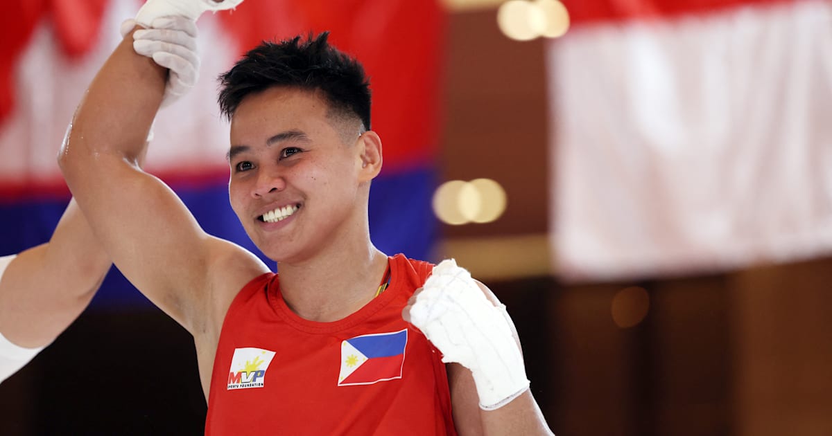 Nesthy Petecio sets sights on gold at Paris 2024 following silver medal in Tokyo