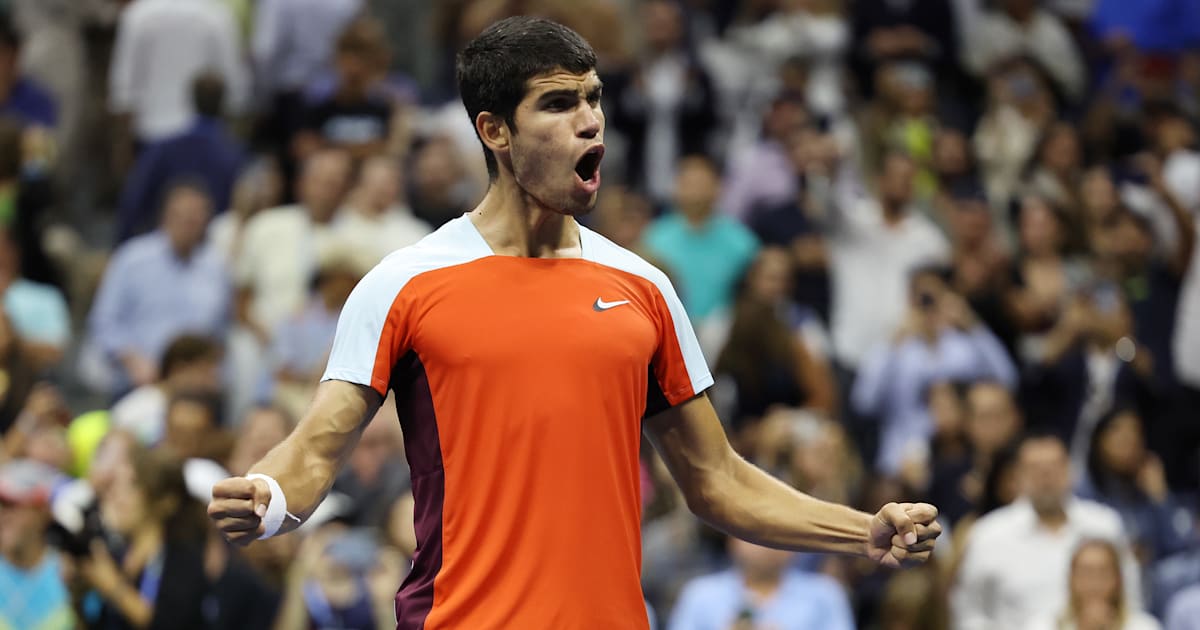 Carlos Alcaraz vs Casper Ruud en la final del US Open 2022 el ganador