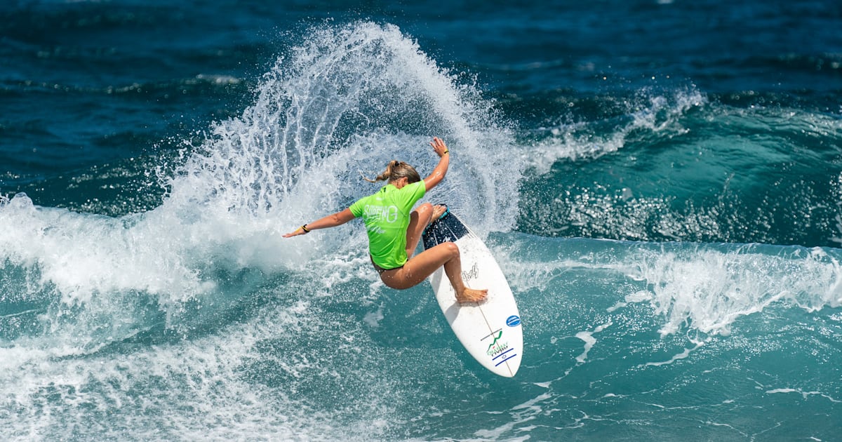 ISA World Surfing Games 2025 highlights Women's top 5 waves of day 7