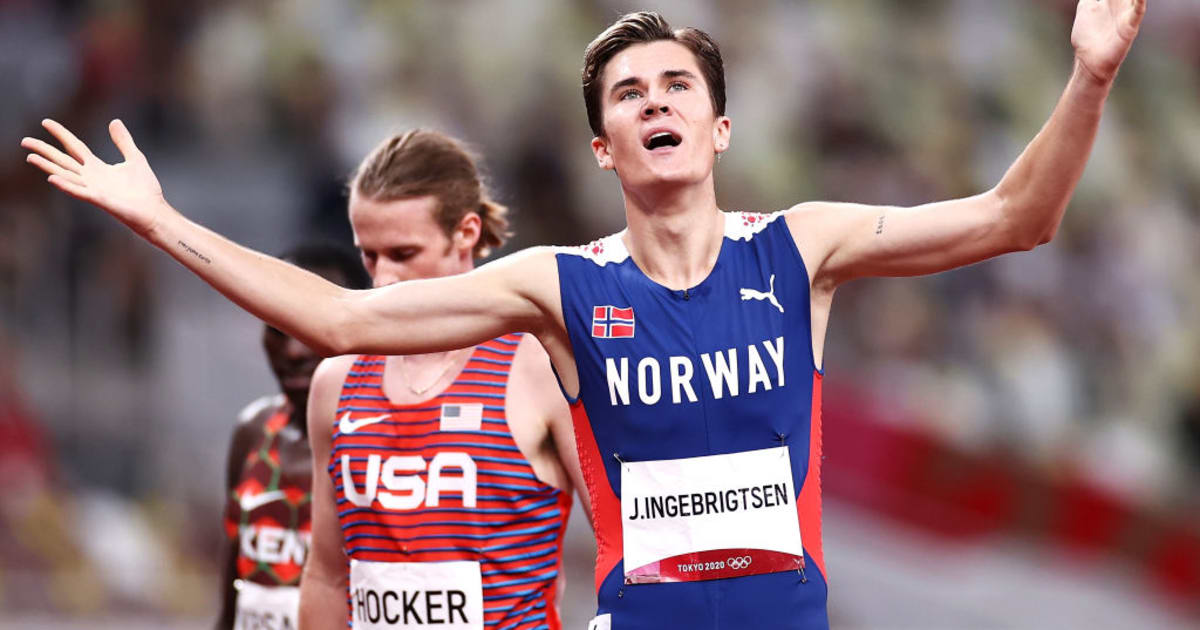 Jakob Ingebrigtsen Breaks Olympic Record To Seal Gold In The Men's 1500m