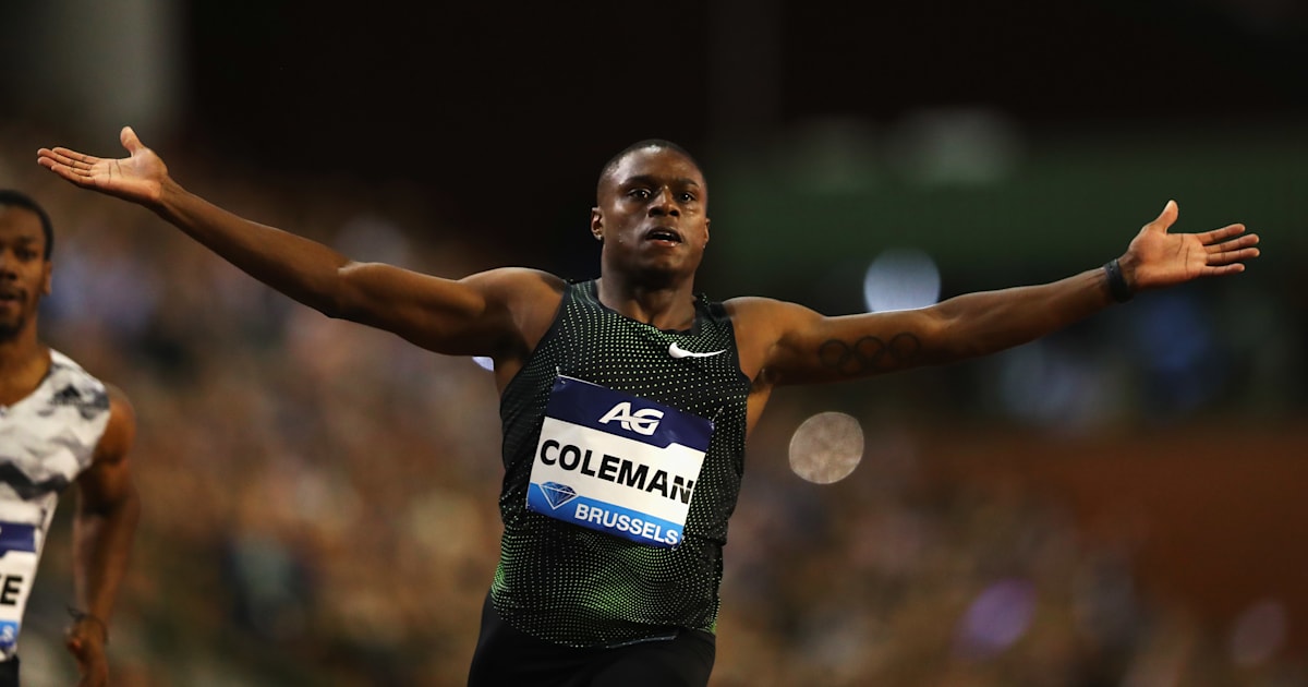 Christian Coleman bids for dual sprint supremacy