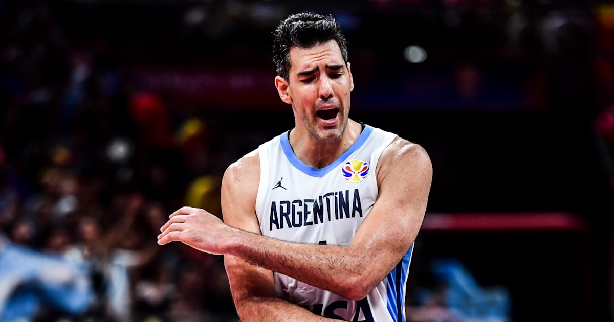 Argentina LUIS SCOLA Peak GAME WORN Used Shoes NBA PHX Suns Nets Raptors  Rockets